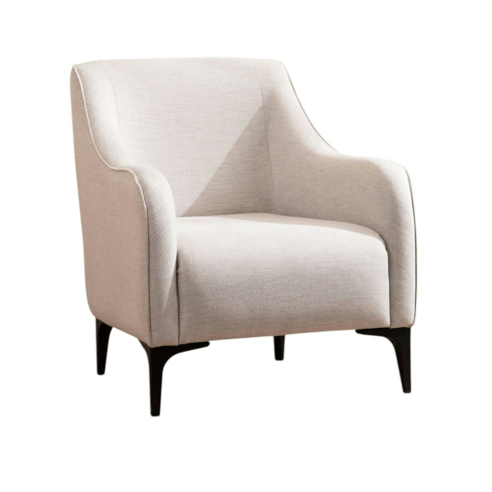 Fauteuil de salon tissu sable moderne Fauteuil de salon tissu sable moderne