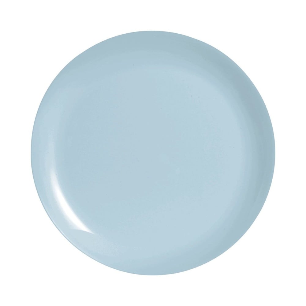 6 assiettes plates bleues 25cm 6 assiettes plates bleues 25cm