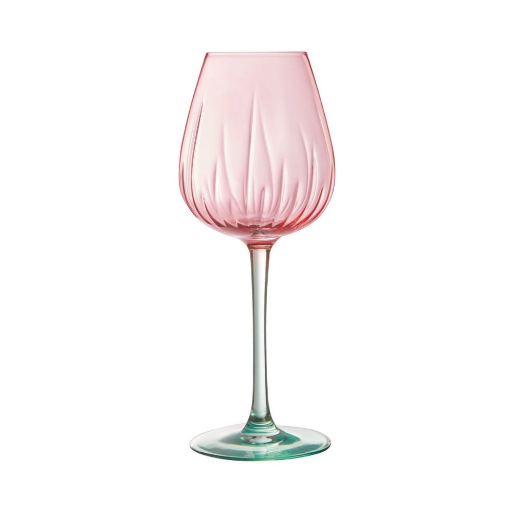 4 verres à pied colorés 47cl