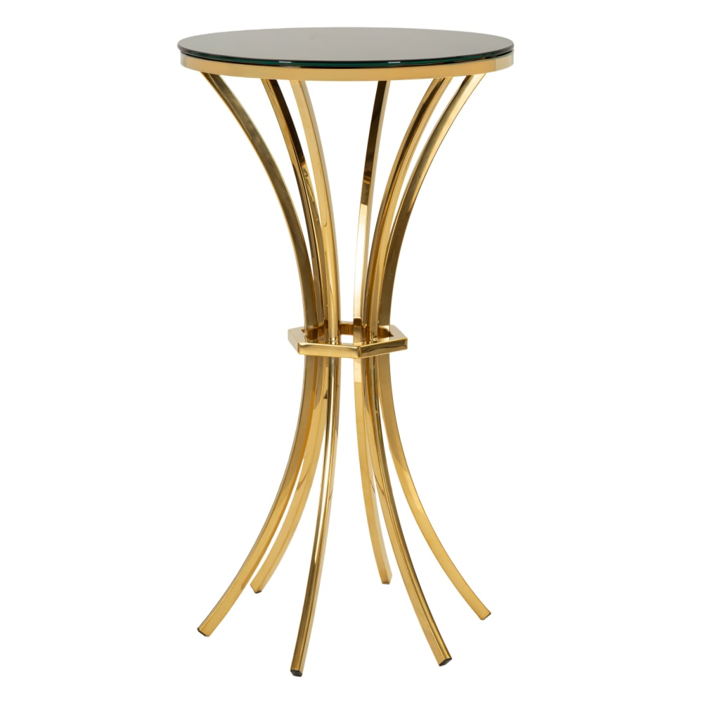 Table haute en métal