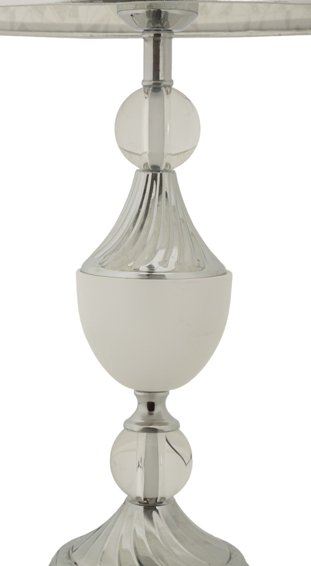 Applique en métal doré et transparent et verre (11 x 16 x 40 cm)