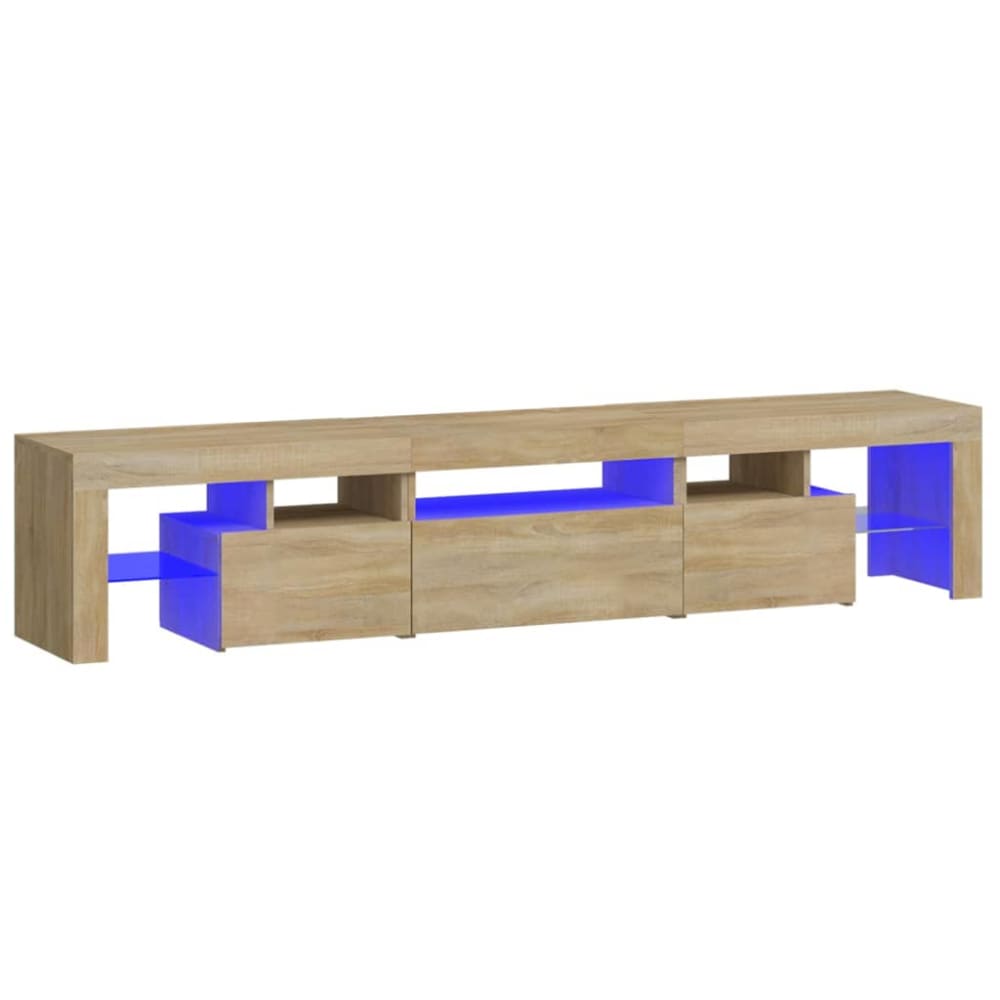 Maison Chic Mueble tv con luces