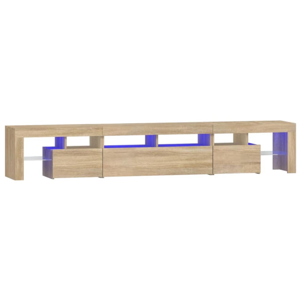 Maison Chic Mueble tv con luces