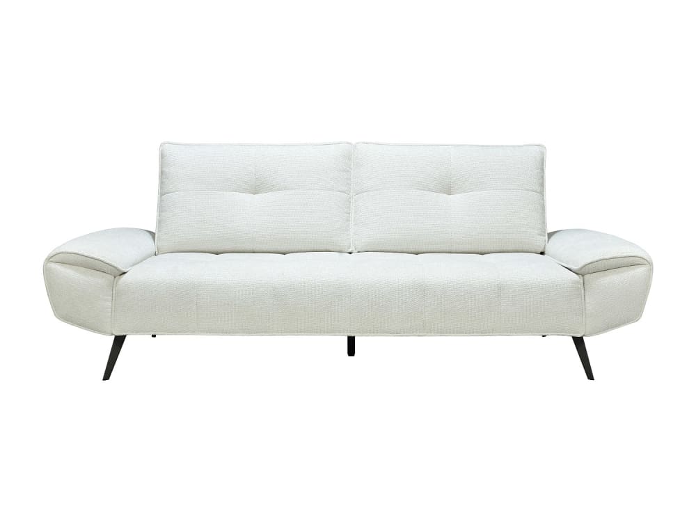 Canapé fixe  3 places blanc