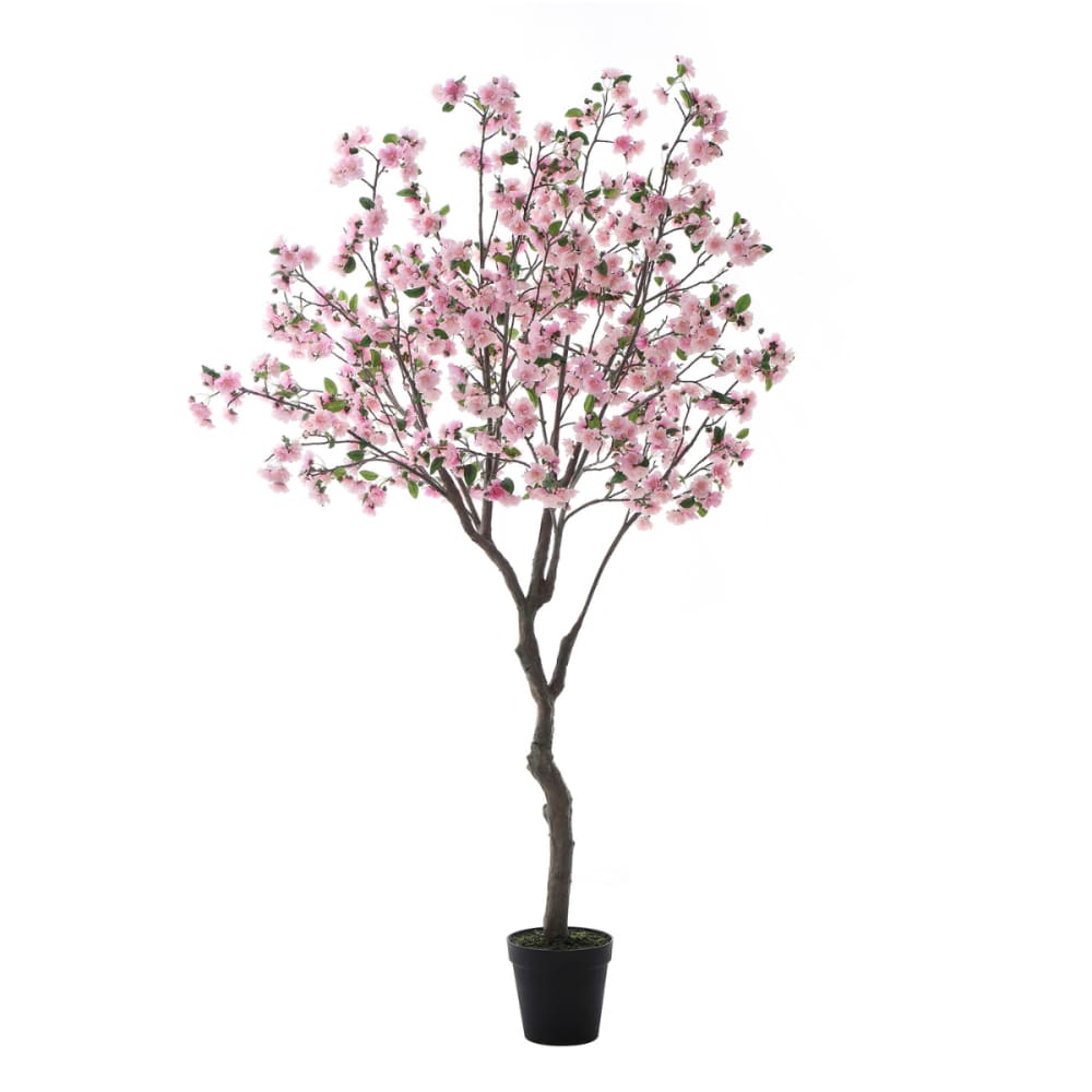 Cerisier en fleurs artificiel - rose