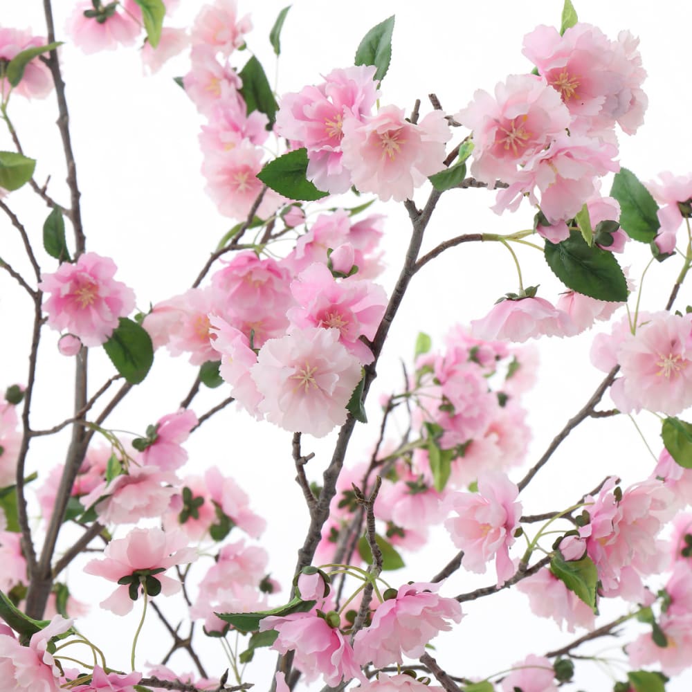 Cerisier en fleurs artificiel rose h245 — vue 4
