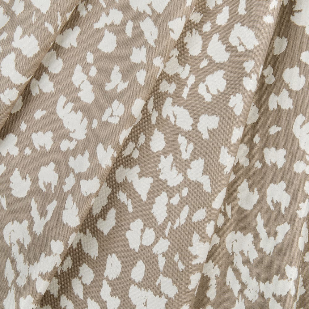 Rideau thermique obscurcissant phonique tacheté beige 140x240 cm - Maisons du Monde