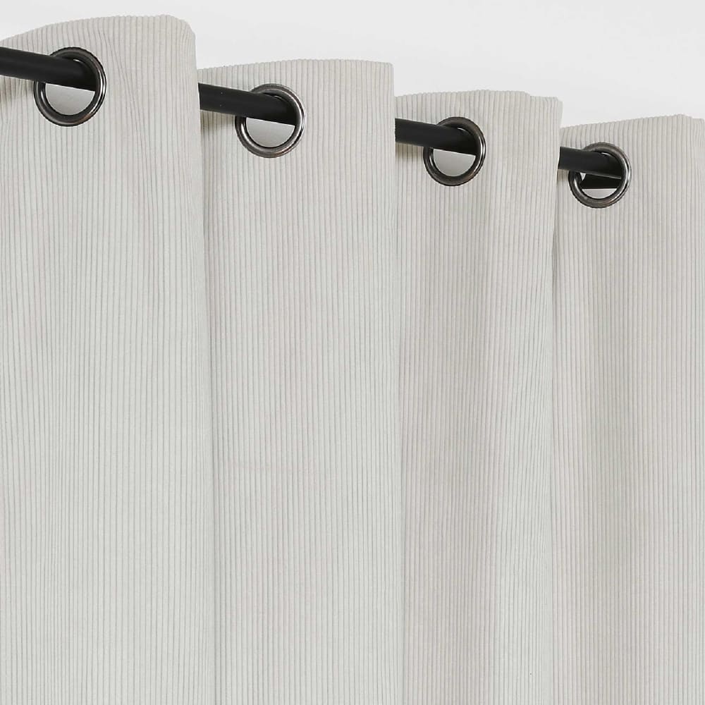 Rideau obscurcissant et isolant en velours côtelé polyester/velours — vue 3