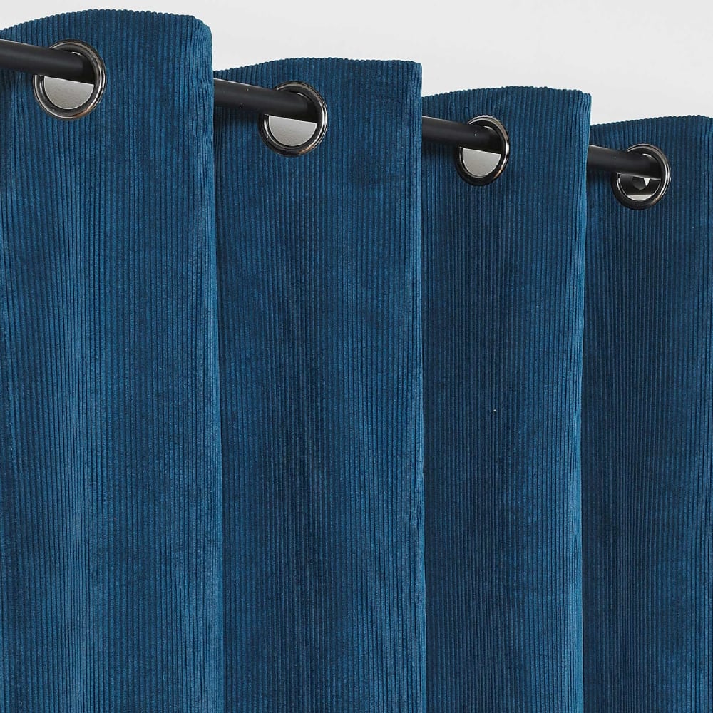 Rideau obscurcissant et isolant en velours côtelé polyester/velours — vue 3