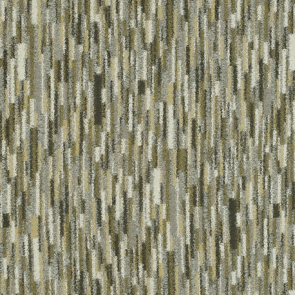 Rideau design aquarelle coton/polyester vert 140x240 cm — vue 4