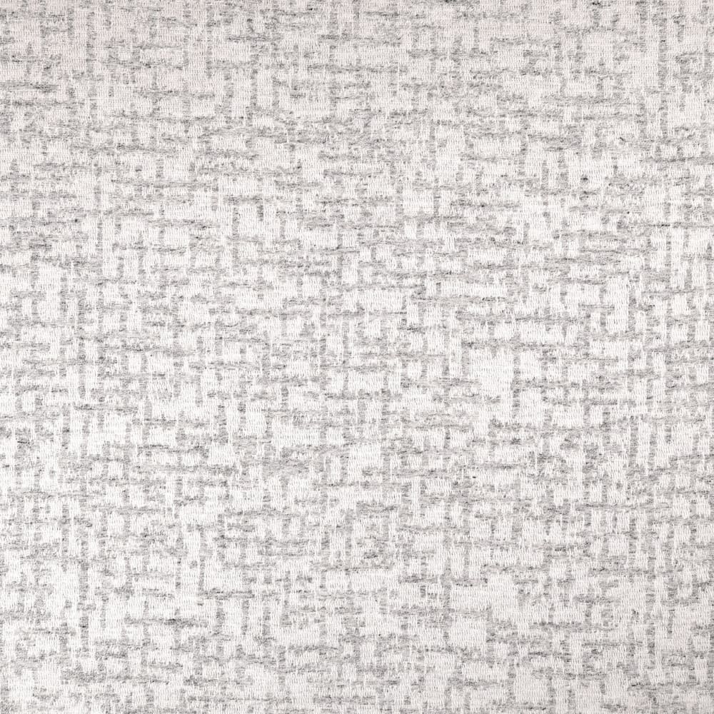 Rideau jacquard à oeillets - effet tweed polyester marron brun — vue 3