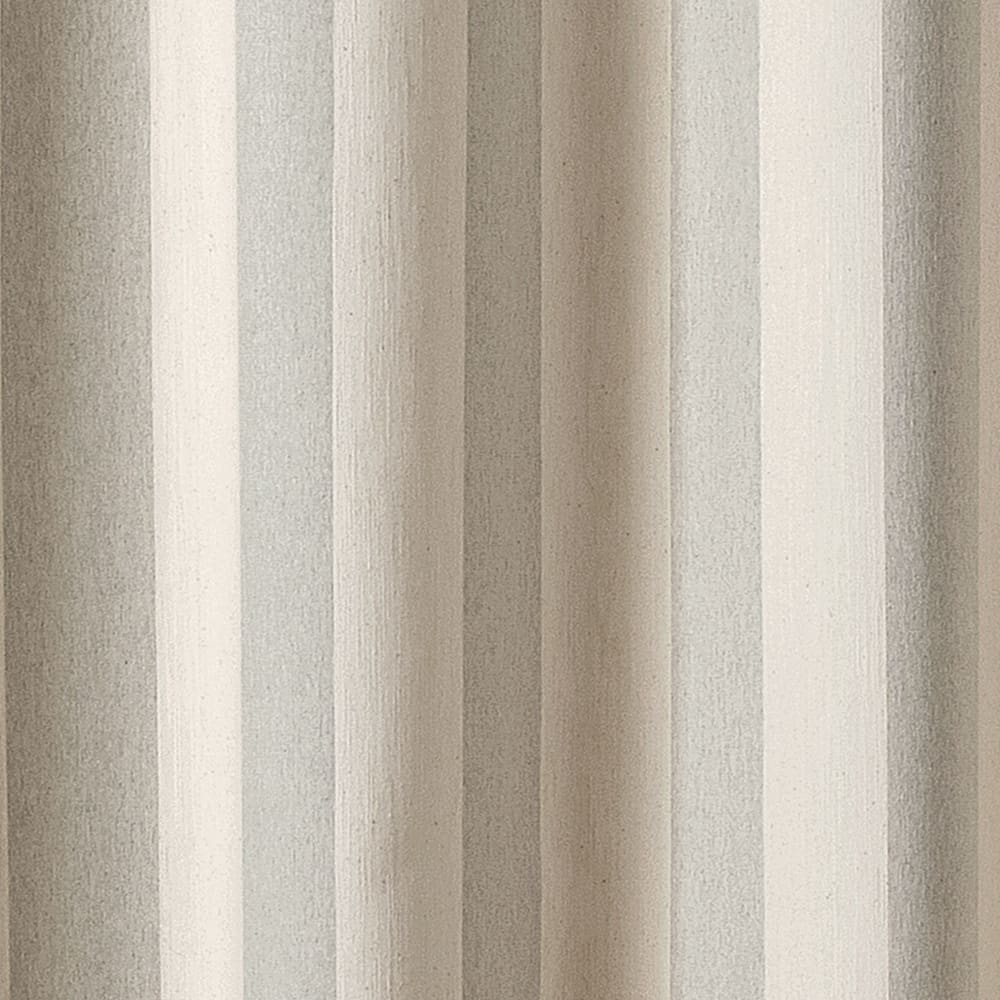 Rideau en coton recyclé gris 145 x 280 cm - Maisons du Monde