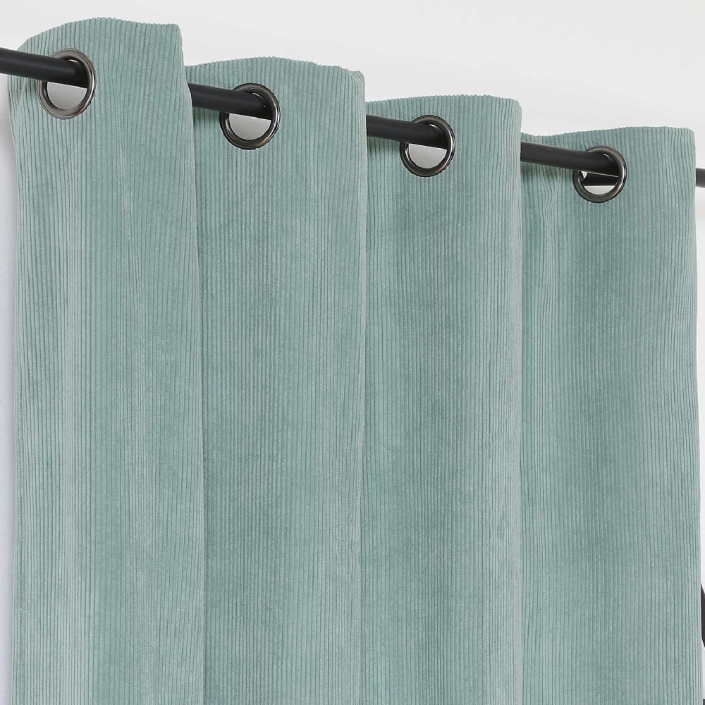 Rideau obscurcissant et isolant en velours côtelé polyester/velours — vue 3