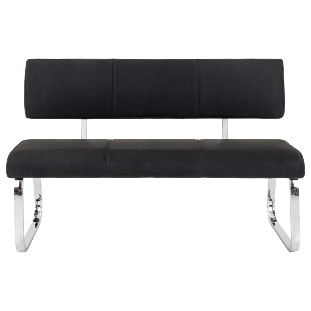 banc 3 places en tissu,
