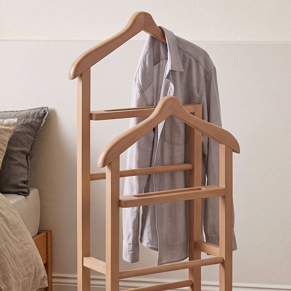 Herrendiener aus Massivholz H120 cm - Maisons Du Monde