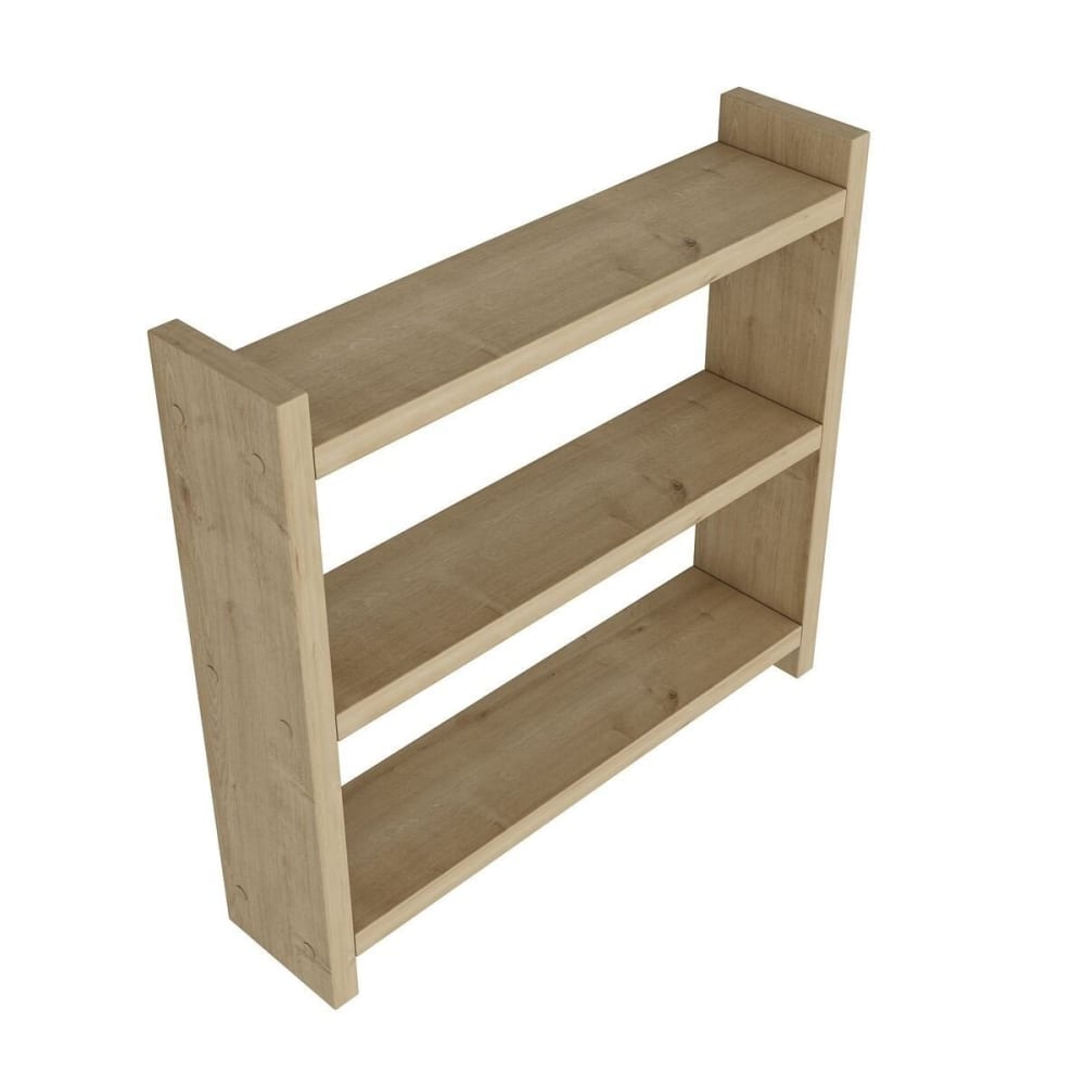 Etagère murale de cuisine H40 cm - Effet Chêne