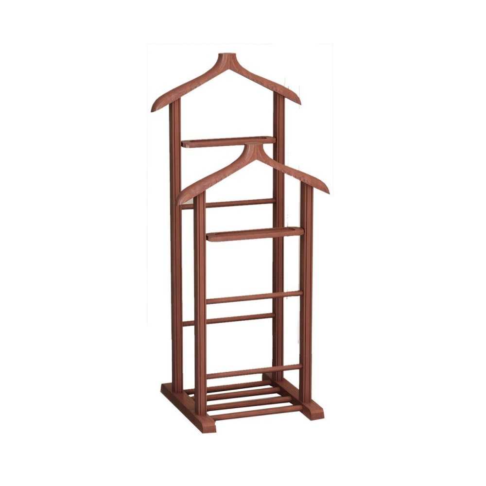 Valet de chambre en bois massif h120 cm — Beyit