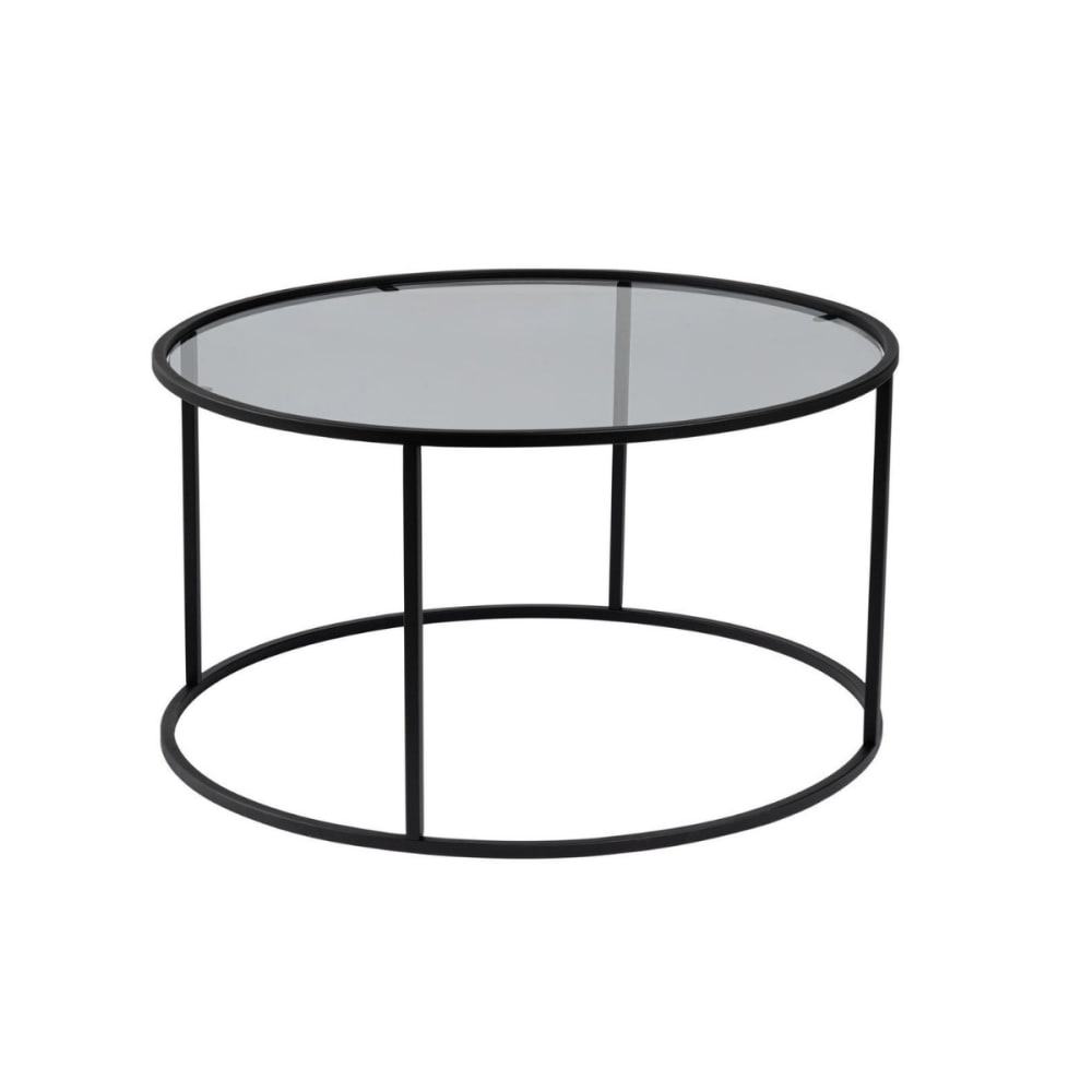 Table basse ronde plateau