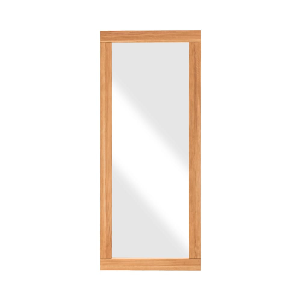 Miroir en hêtre massif H120 cm