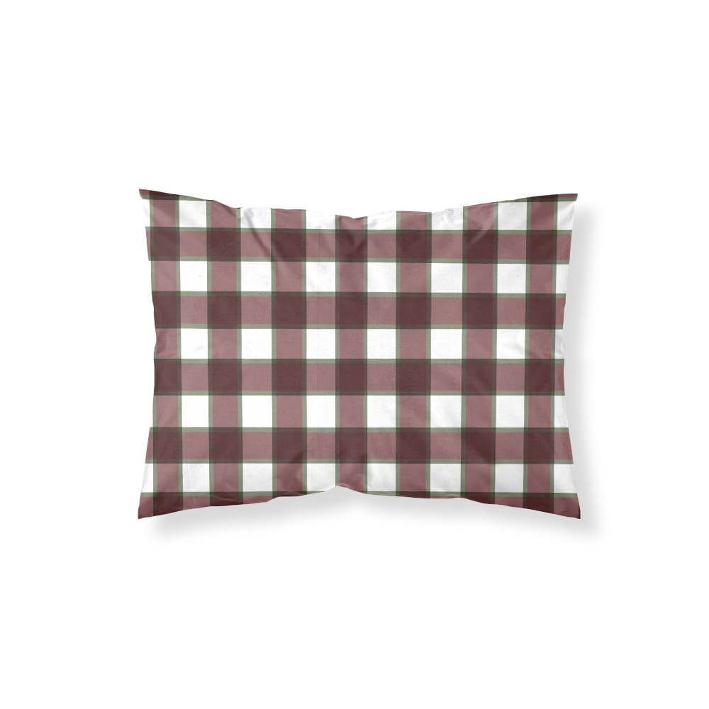 Muare Home Kissenbezug 100 % Baumwolle rot 45x110 cm - Baumwolle