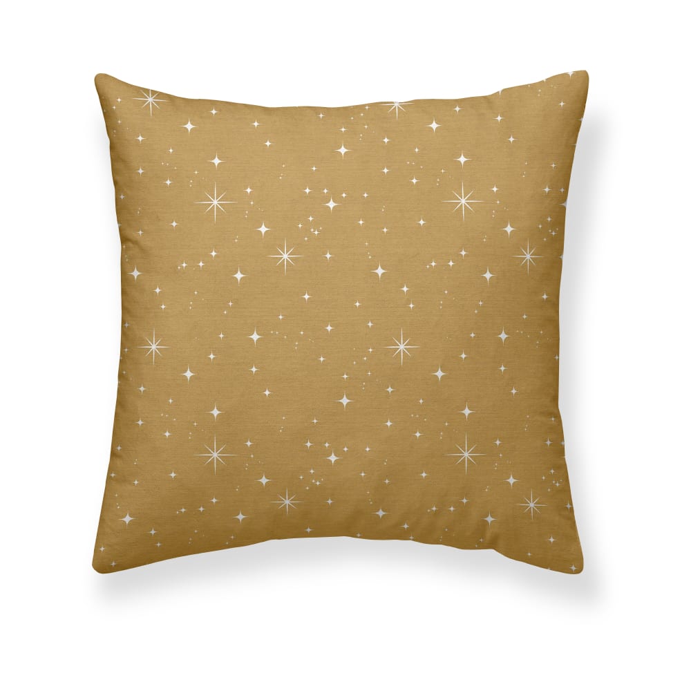 Housse de coussin 100 % coton multicolore 50x50 cm