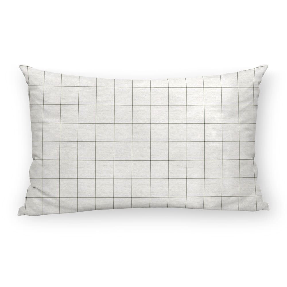 Housse de coussin 100 % coton multicolore 30x50 cm