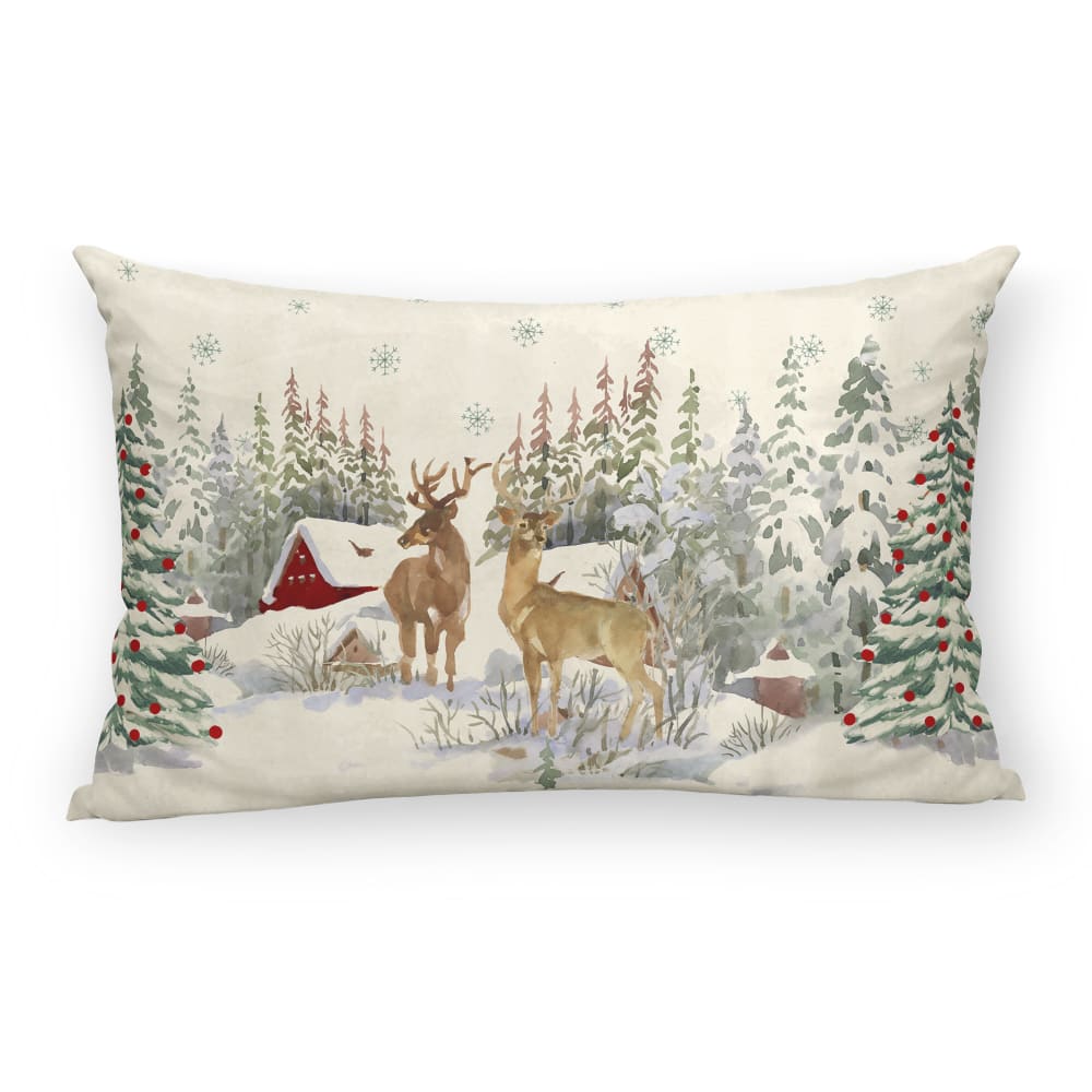 Muare Home Kissenbezug 100 % Baumwolle mehrfarbig 30x50 cm - Baumwolle