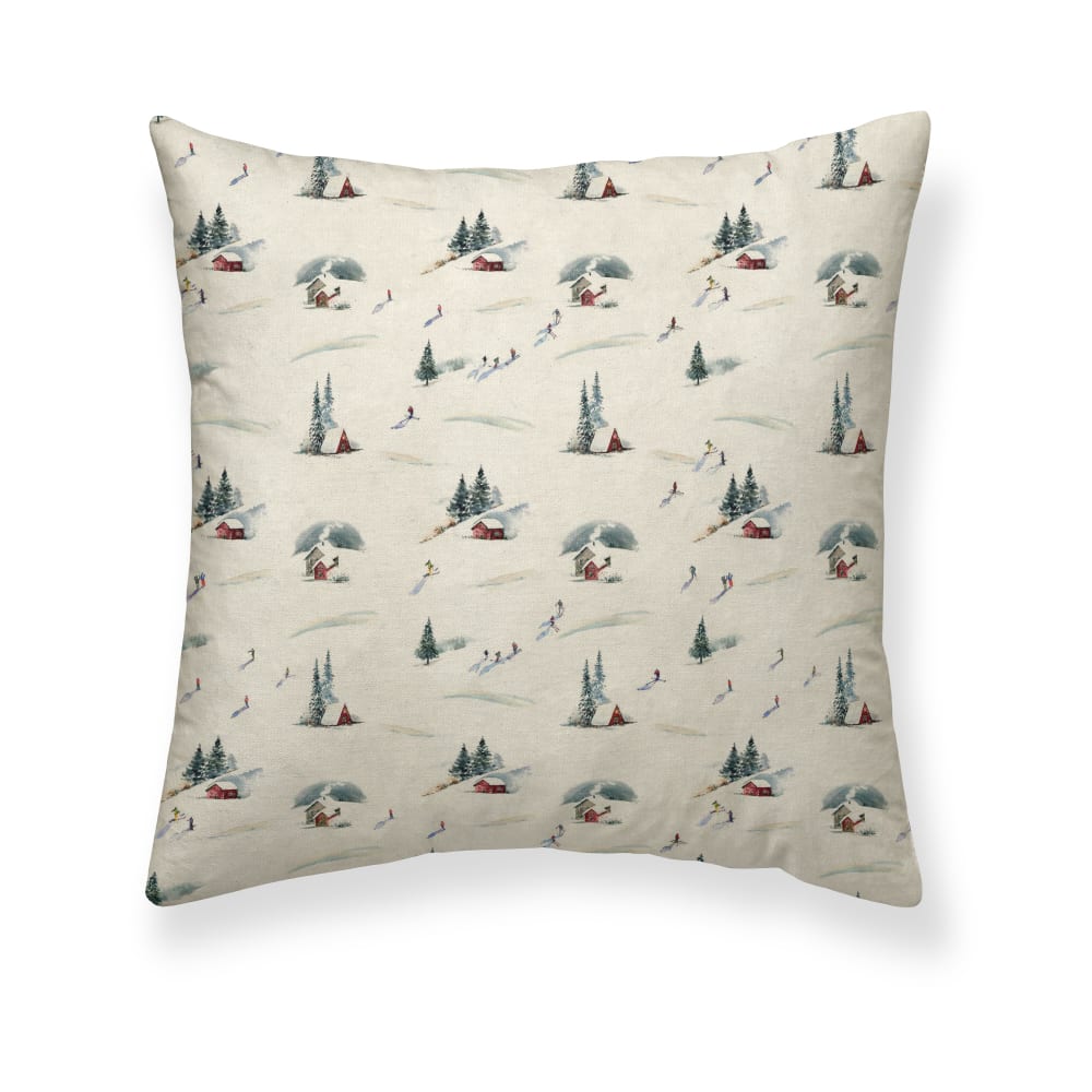 Muare Home Kissenbezug 100 % Baumwolle mehrfarbig 50x50 cm - Baumwolle