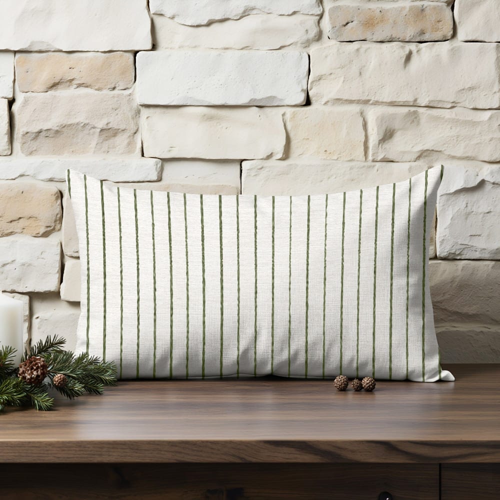 Kissenbezug 100 % Baumwolle mehrfarbig 30x50 cm - Maisons Du