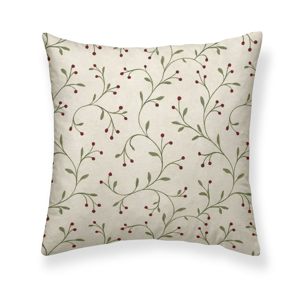 Housse de coussin 100 % coton multicolore 50x50 cm