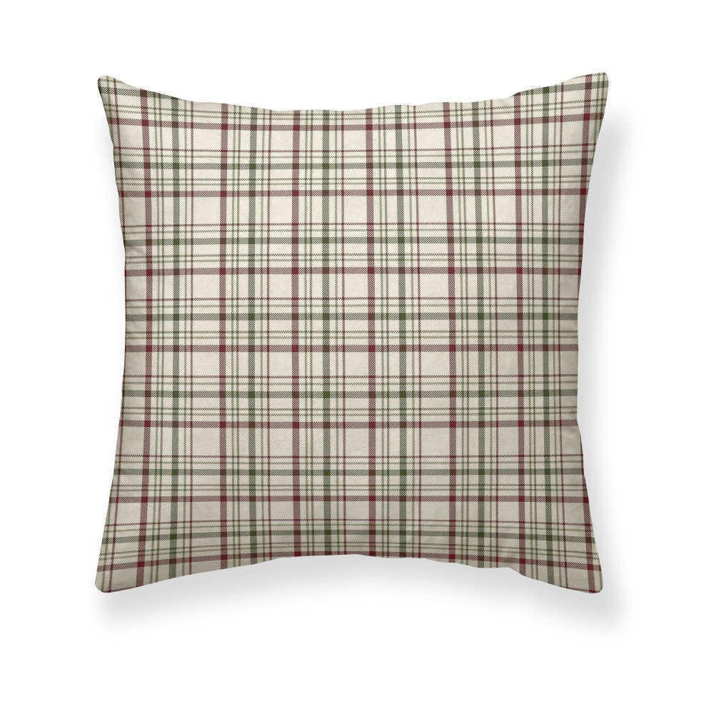 Housse de coussin 100 % coton multicolore 50x50 cm