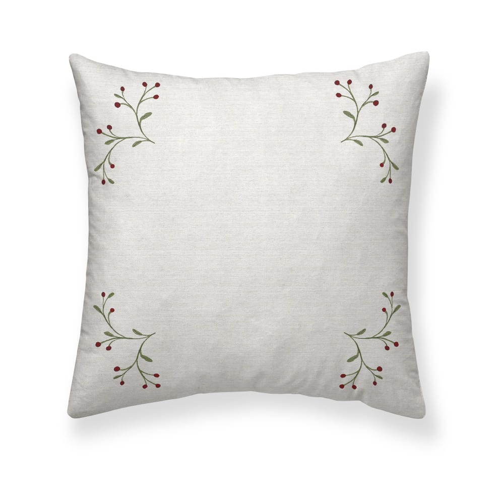 Housse de coussin 100 % coton multicolore 50x50 cm