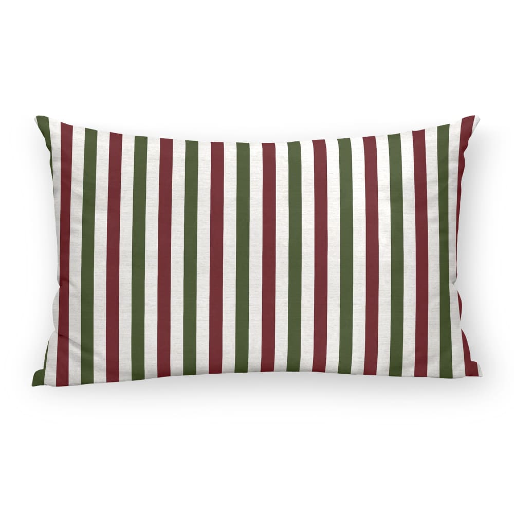 Housse de coussin 100 % coton multicolore 30x50 cm