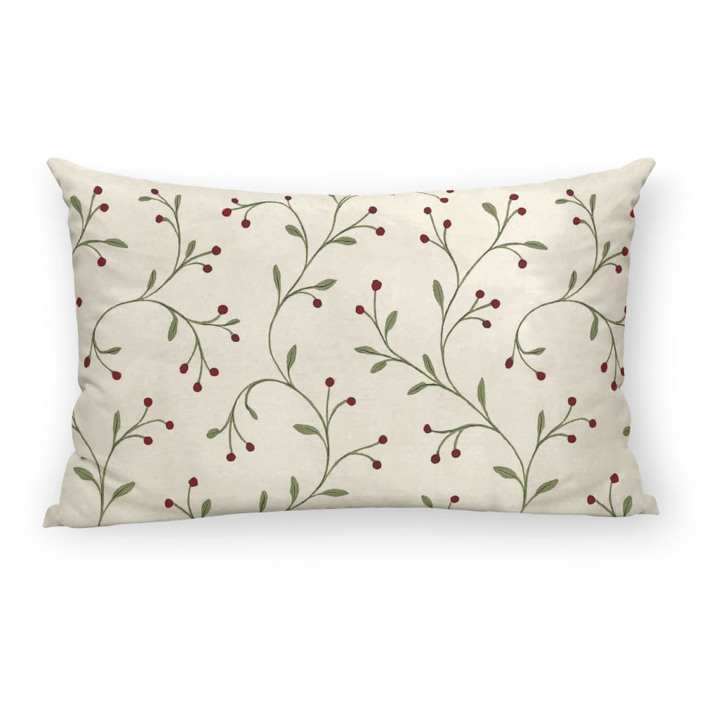 Housse de coussin 100 % coton multicolore 30x50 cm