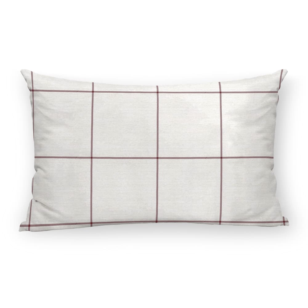 Housse de coussin 100 % coton multicolore 30x50 cm