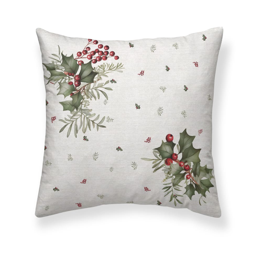 Housse de coussin 100 % coton multicolore 50x50 cm