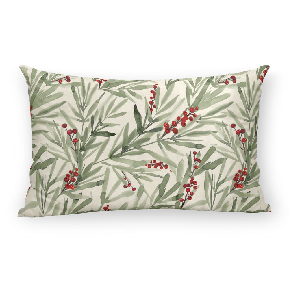 Housse de coussin 100 % coton multicolore 30x50 cm