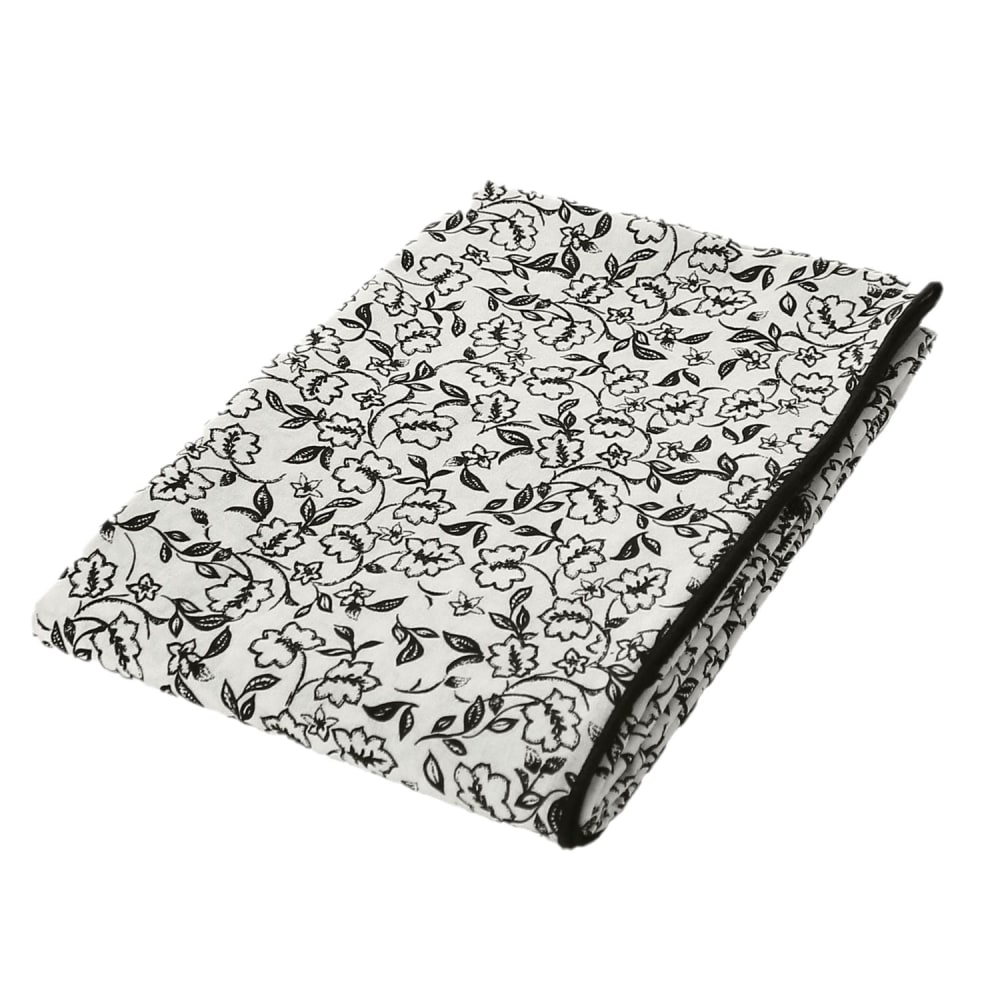 Nappe écrue avec lignes noires 140 x 240 cm - Maisons du Monde