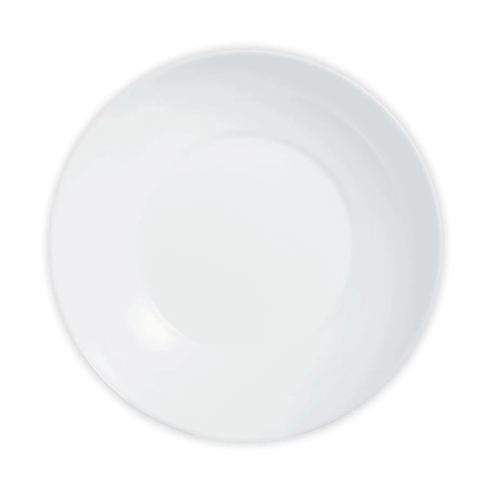 6 assiettes creuses blanches 20 cm