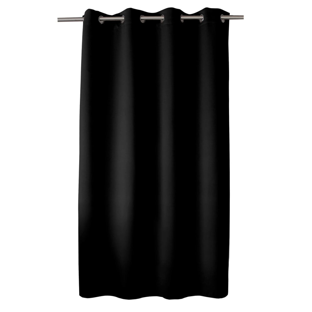 Rideau occultant noir 140 x 180 cm - Maisons du Monde