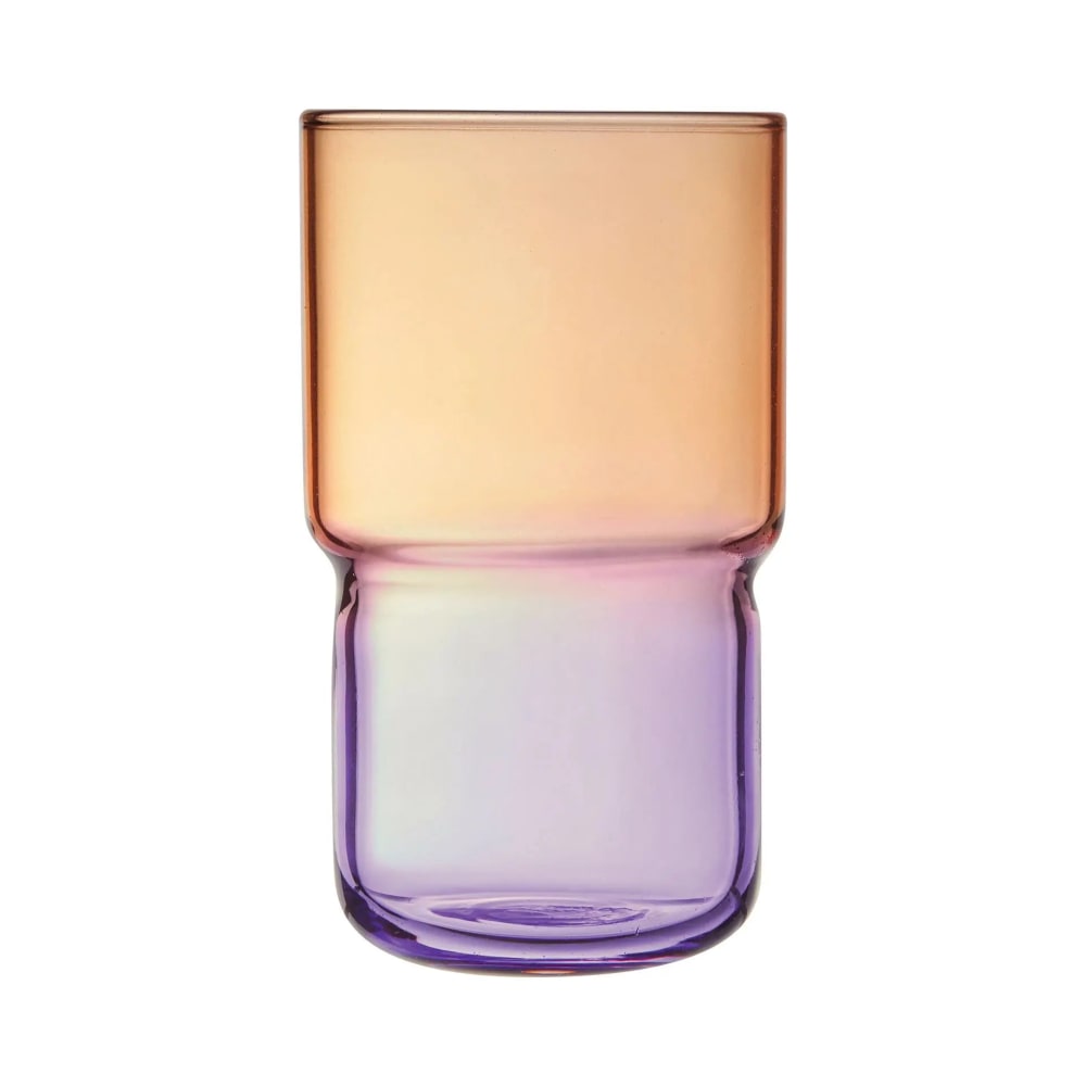 6 verres à eau violet/orange 32 cl 6 verres à eau violet/orange 32 cl