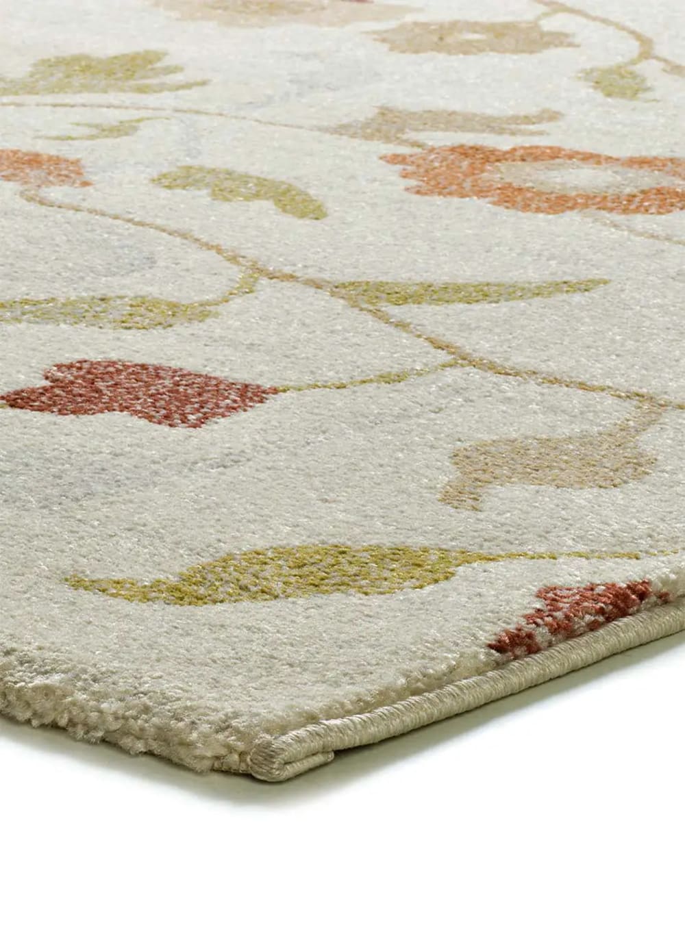 Tapis motifs floraux multicolore / beige 200x290 cm — vue 4