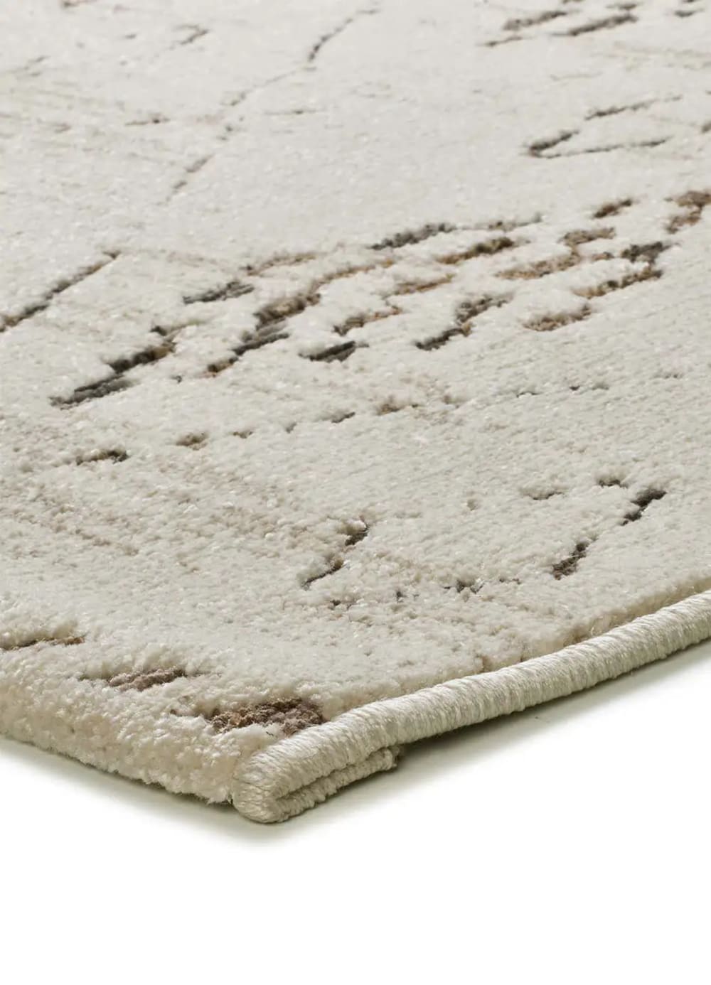 Tapis ethnique crème / marron 80x120 cm — vue 4