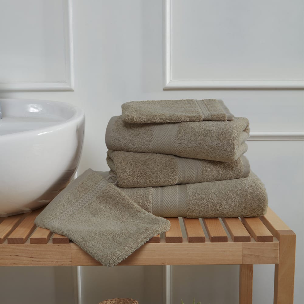 Eensemble de bain avec tapis 6 pièces mastic — vue 4