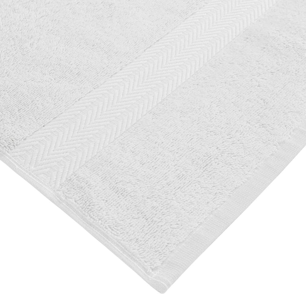 Eensemble de bain avec tapis 6 pièces blanc — vue 3