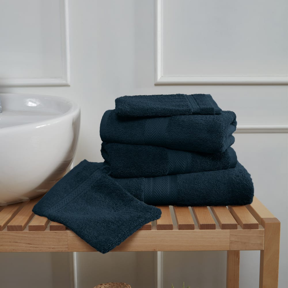 Eensemble de bain avec tapis 6 pièces denim — vue 4
