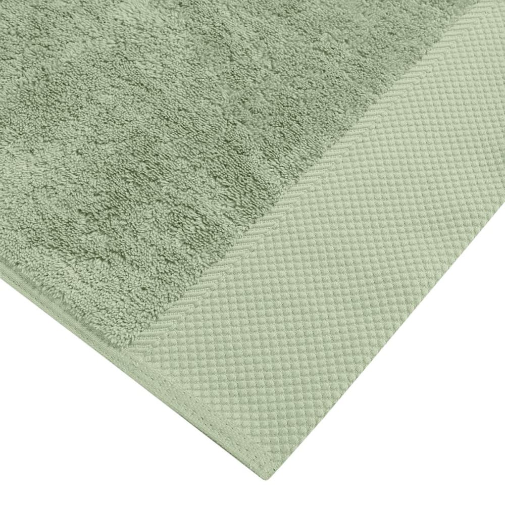 Ensemble de bain 5 pièces avec tapis sauge — vue 4