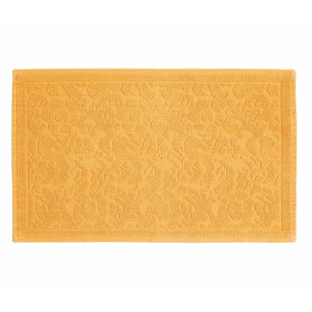 Tapis de bain et descente de lit 1500 g/m² caramel 60x100 cm