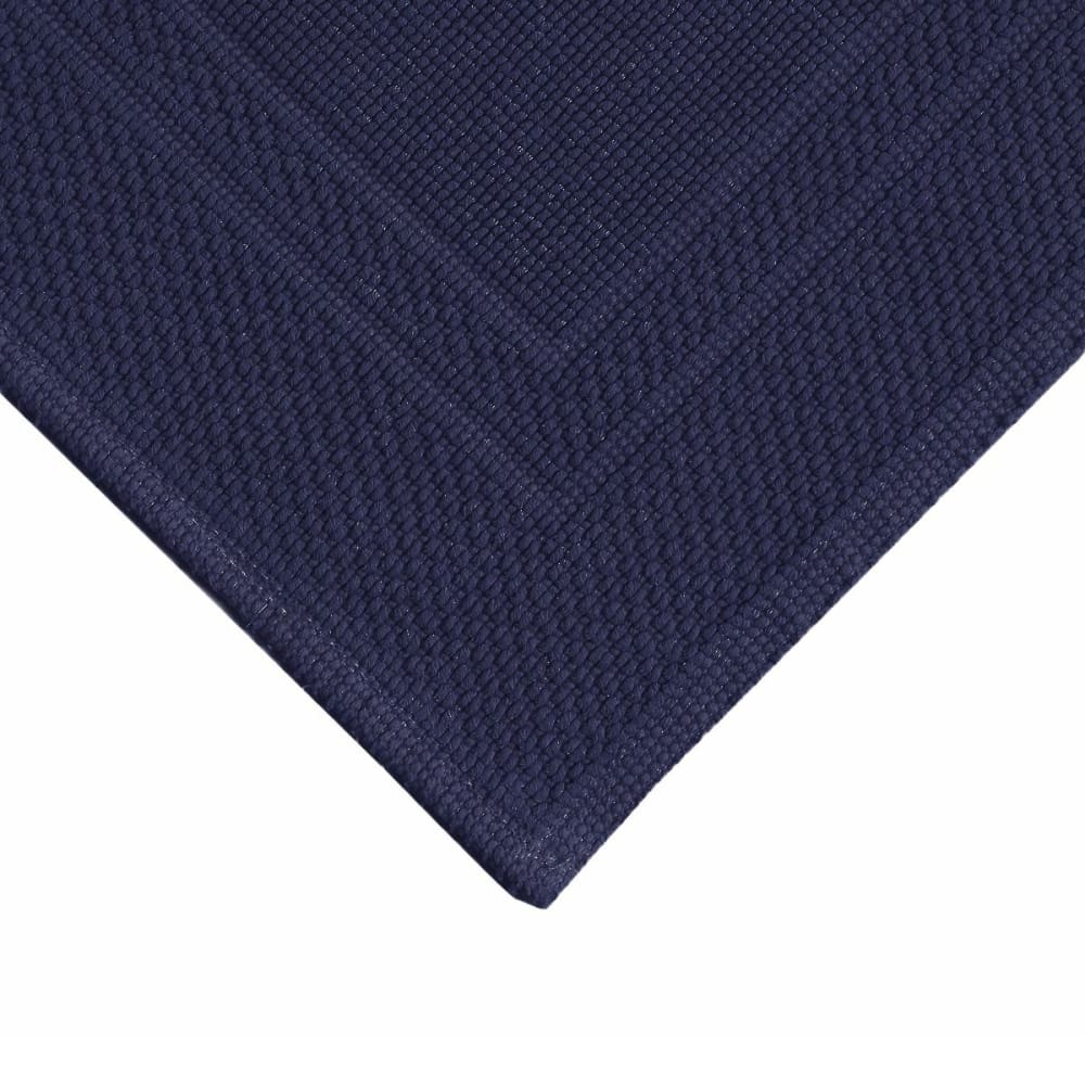 Tapis de bain et descente de lit 1500 g/m² marine 70x120 cm — vue 3