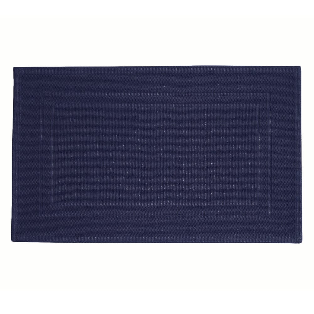 Tapis de bain et descente de lit 1500 g/m² marine 50x80 cm Tapis de bain et descente de lit 1500 g/m² marine 50x80 cm